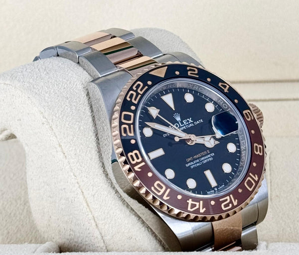 Rolex GMT-Master II RootBeer Steel Rose Gold 2019 Like New