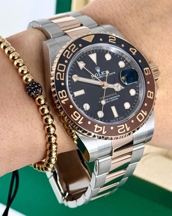 Rolex GMT-Master II RootBeer Steel Rose Gold 2019 Like New