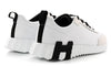 Hermès Pre-Owned Bouncing sneakers "White Beige black"