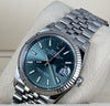Rolex Datejust 36 ON JUBILLE WG BEZEL MINT GREEN DIAL 2023 FULL SET LIKE NEW