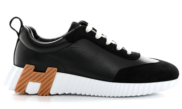 Hermès Air Mesh Suede Goatskin Bouncing "Black"