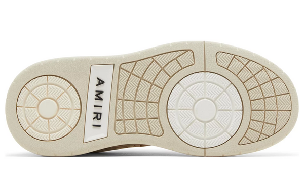 Amiri Classic Low 'Logo - White Alabaster'