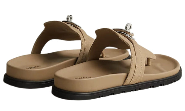 HERMES Empire sandal "Beige Argile"