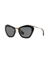 Miu Miu Women Sunglasses Black -- --