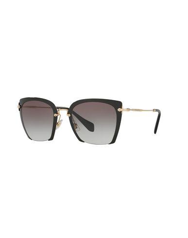Miu Miu Women Sunglasses Gold -- --