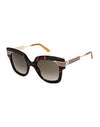 Gucci Women Sunglasses Dark brown 50 mm
