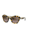 Miu Miu Women Sunglasses Dark brown -- --
