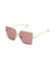 Gucci Women Sunglasses Gold -- --