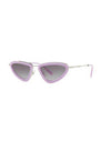 Miu Miu Women Sunglasses Lilac -- --