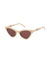 Gucci Women Sunglasses Beige 55 mm
