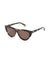 Bottega Veneta Women Sunglasses Dark brown 57 mm