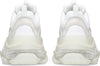 Balenciaga Triple S Clear Sole Triple White Wmns 'White Clear Sole'