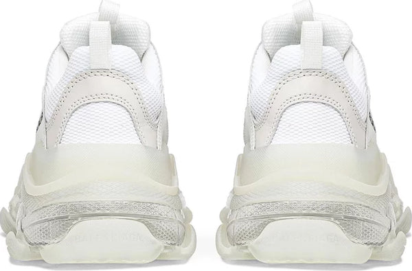 Balenciaga Triple S Clear Sole Triple White Wmns 'White Clear Sole'