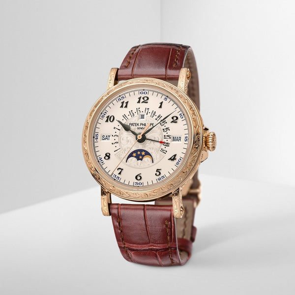 Grand Complications Retrograde Perpetual Calendar Rare Handwerk