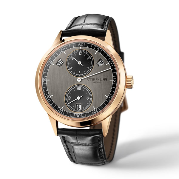 Complications Calatrava Annual Calendar, Regulator Style Display