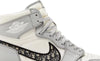 Dior x Air Jordan 1 High OG "Wolf Grey Sail Photon Dust White" Sneakers for Men