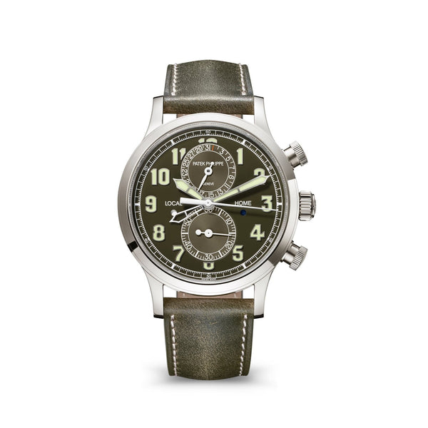 Complications Calatrava Pilot Travel Time Chronograph