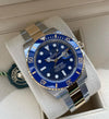 SUBMARINER DATE GOLD & BLUE