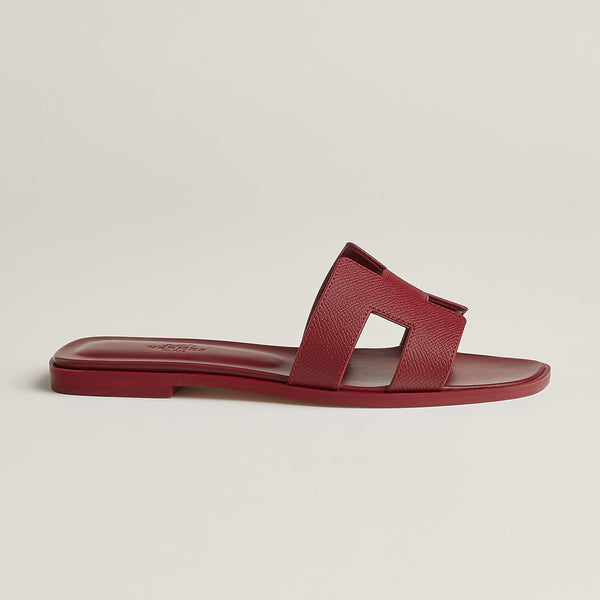 Oran burgundy sandals