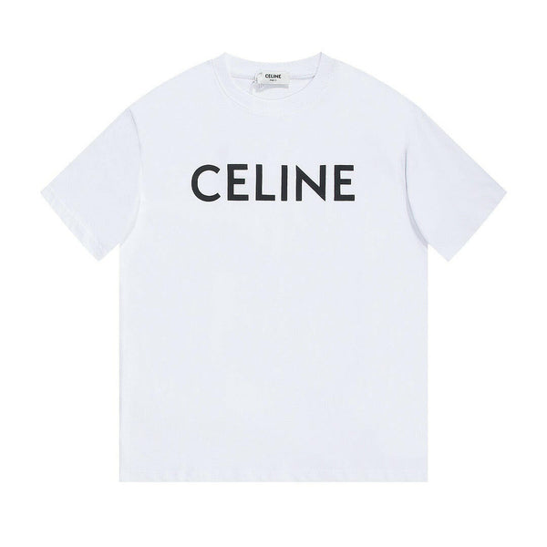 Celine White T-shirts Designer Apparel Colletion 2022