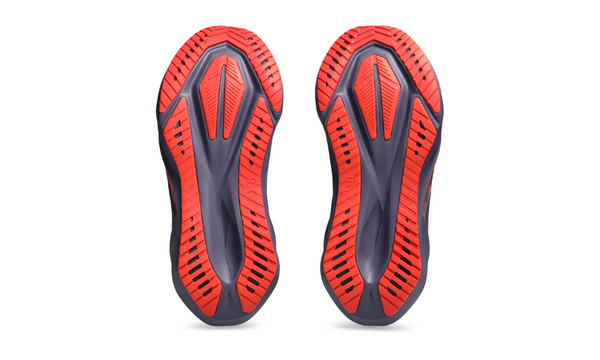 Asics Novablast 5'Greyish Purple/Coral Reef'