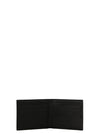 Logo Leather Wallet Portafogli Bianco/Nero