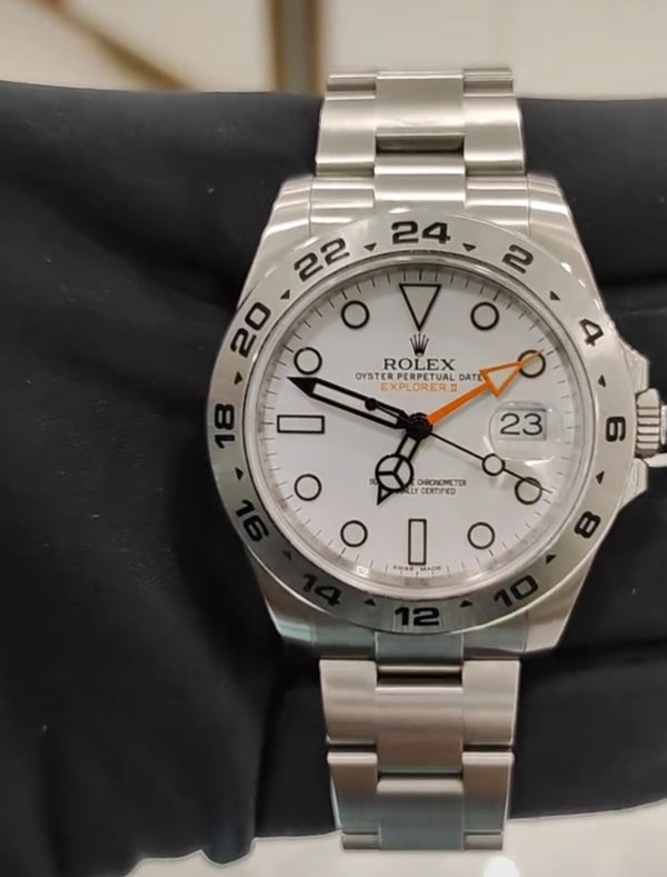 EXPLORER II DATE WHITE