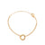 Cartier 18K Trinity Gold Bracelet, On Chain
