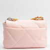 CHANEL 19 Flap Quilted Medium Pink