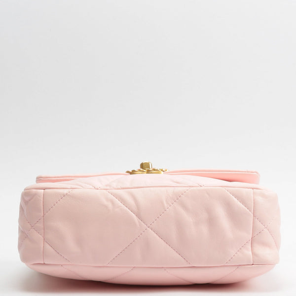 CHANEL 19 Flap Quilted Medium Pink