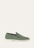 Men's Jade Green Suede Summer Walk Loafers