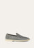 Men's Summer Walk Loafers in Grey Suede
