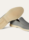Men's Summer Walk Loafers in Grey Suede