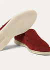 Men's Red Suede Summer Walk Loafers