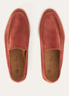 Cinnamon Suede Summer Walk Loafers