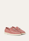 Summer Charms Walk Loafers in Red Suede