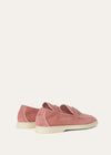 Summer Charms Walk Loafers in Red Suede