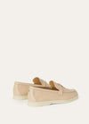 Summer Charms Walk Moccasins in Camel Leather