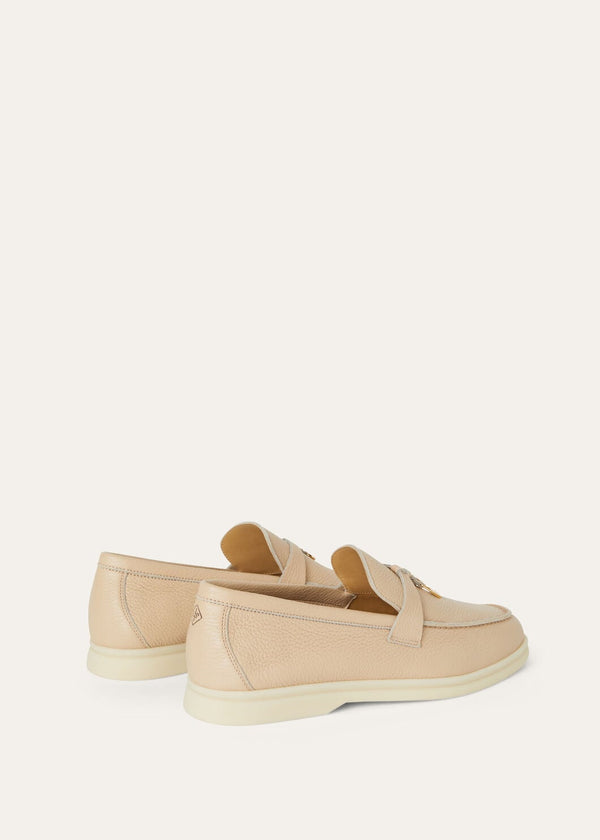 Summer Charms Walk Moccasins in Camel Leather