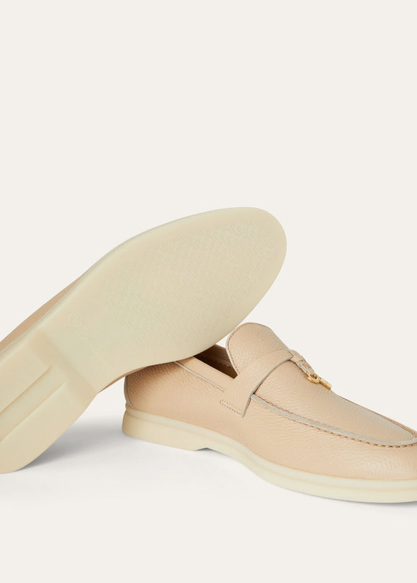 Summer Charms Walk Moccasins in Camel Leather