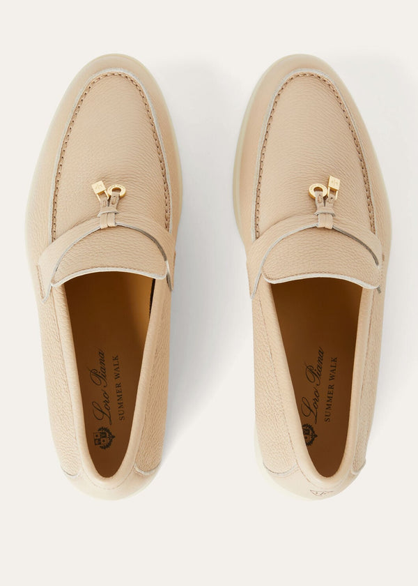 Summer Charms Walk Moccasins in Camel Leather