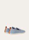 Venice Walk Suede Loafers for Men in Powder