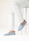 Venice Walk Suede Loafers for Men in Powder