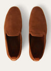 Men's Venice Walk Loafers in Brown Calfskin Suede