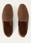 Men's Venice Walk Brown Suede Loafers