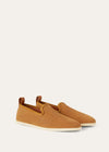 Men's Venice Walk Suede Whiskey Loafers