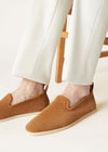 Men's Venice Walk Suede Whiskey Loafers