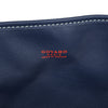 Goyard Anjou PM Navy Goyardine Canvas Palladium Hardware