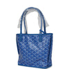 Goyard Goyardine Anjou Sky Blue Mini Bag Palladium Hardware