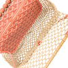 Goyard Aligre Bag Raffia Net with Coral Goyardine Palladium Hardware